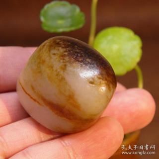 天然新疆和田玉聚黑皮白玉原籽原石玩料把件挂件疙瘩料 苏
