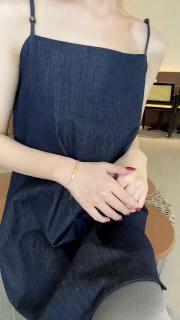法国品牌有你竹够和田玉项链女轻奢吊坠情人节生日礼物送女