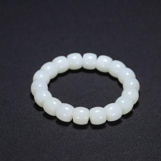 精品,老和田玉桶珠手串